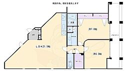 Schwalbe 2LDKの間取図画像