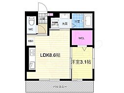 Cozy Cote 上鳥羽 2階