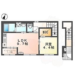 La Tour 1LDKの間取図画像