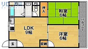 大阪府大阪市東淀川区豊新1丁目（賃貸マンション2LDK・2階・60.00㎡） その2