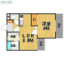 大阪府大阪市東淀川区西淡路2丁目（賃貸マンション1LDK・3階・37.30㎡） その2