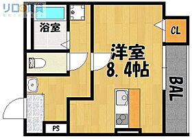 大阪府大阪市東淀川区下新庄4丁目（賃貸アパート1R・1階・25.03㎡） その2