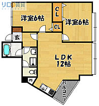 大阪府大阪市東淀川区豊新2丁目（賃貸マンション2LDK・4階・52.82㎡） その2