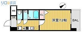 大阪府大阪市東淀川区瑞光1丁目（賃貸マンション1K・4階・23.86㎡） その2