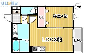 大阪府大阪市東淀川区上新庄3丁目（賃貸アパート1LDK・2階・31.88㎡） その2