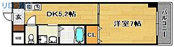 シビラ柴島 1DKの間取図画像