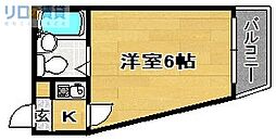 ワールドT.Kビル ワンルームの間取図画像