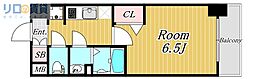 ArtizA新大阪D.C. 1Kの間取図画像