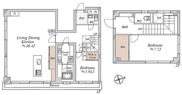 間取り ルーブル小石川 5階/-