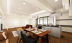 ルーブル小石川 2LDKのリビング/ダイニング