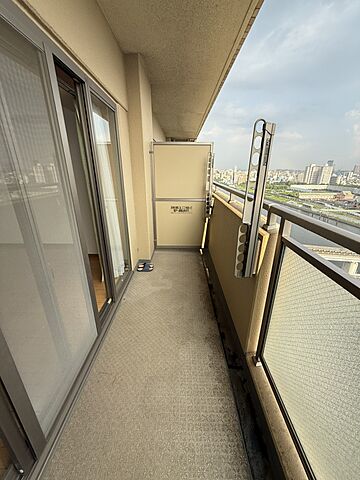 バルコニー グランシティレイディアントタワー 17階/-