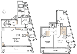 間取図画像 3SLDK