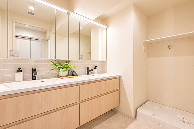 洗面 朝日広尾マンション 12階/-