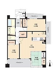 間取図画像 3LDK