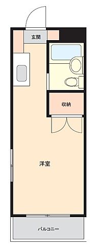 間取り アートイン八王子 3階/-