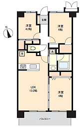 間取図画像 3LDK