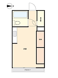間取図画像 ワンルーム