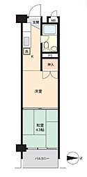 間取図画像 1DK