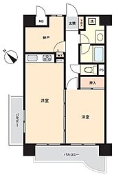 間取図画像 1SLDK