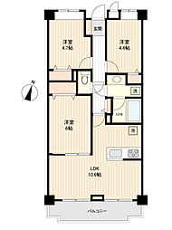 間取図画像 3LDK