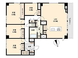間取図画像 4LDK