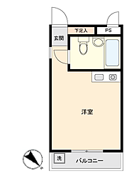 間取図画像 ワンルーム