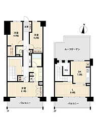 間取図画像 3LDK