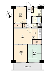 メゾン鹿島台 3DKの間取図画像