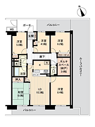 モア・ステージ新鎌ヶ谷 5SLDKの間取図画像