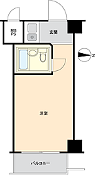 グレイス四谷 ワンルームの間取図画像