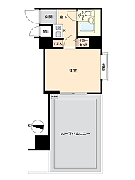 ライオンズマンション高崎田町 1Kの間取図画像