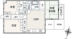 金町ダイヤモンドマンション 3LDKの間取図画像