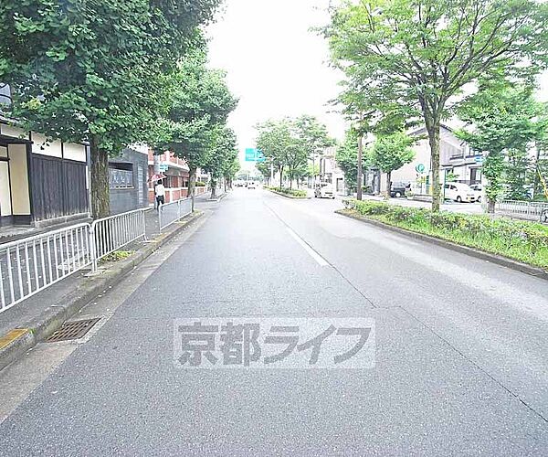 画像21:目の前の道路です。