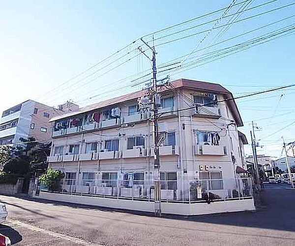 洛水コーポ 555｜京都府京都市左京区田中高原町(賃貸アパート1K・4階・11.96㎡)の写真 その1