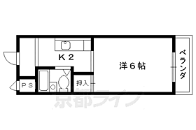 コルザ河村 503 ｜ 京都府京都市左京区松ケ崎井出ケ海道町（賃貸マンション1K・5階・17.50㎡） その2