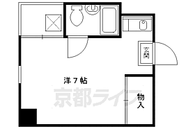 京都府京都市東山区大和大路通四条下る2丁目亀井町（賃貸マンション1R・4階・16.97㎡） その2