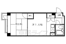 京都府京都市中京区堺町通姉小路下る大阪材木町（賃貸マンション2K・2階・30.00㎡） その2