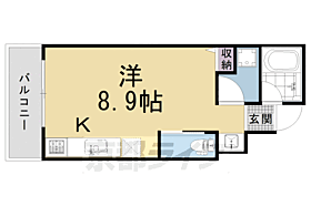 ｍａｈｉａ　ＳＵＮ－ＹＯＵ 201 ｜ 京都府京都市東山区大黒町通正面下る塗師屋町（賃貸アパート1R・2階・24.01㎡） その2