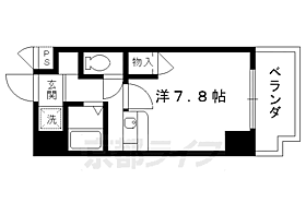 京都府京都市上京区河原町通今出川上る相生町（賃貸マンション1K・4階・22.11㎡） その2