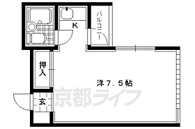 京都府京都市上京区出水通衣棚東入御霊町（賃貸マンション1R・2階・19.34㎡） その2