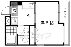 京都府京都市上京区千本通五辻上る西五辻東町（賃貸マンション1K・4階・19.50㎡） その2