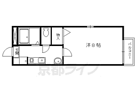 フラットシャープ 101 ｜ 京都府京都市左京区岩倉南木野町（賃貸アパート1K・1階・25.60㎡） その2