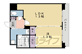 京都府京都市東山区神宮道三条上る西町（賃貸マンション1LDK・3階・47.79㎡） その2