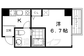 京都府京都市中京区六角通新シ町西入鍛冶屋町（賃貸マンション1K・4階・22.38㎡） その2