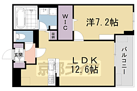 グロブナーパレス北山 103 ｜ 京都府京都市左京区下鴨北芝町（賃貸マンション1LDK・1階・47.57㎡） その2