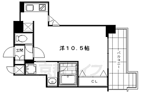 京都府京都市中京区東洞院通夷川下る壺屋町（賃貸マンション1R・4階・40.43㎡） その2