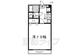 コゥジィー・コート 101 ｜ 京都府京都市左京区一乗寺下リ松町（賃貸アパート1K・1階・30.03㎡） その2