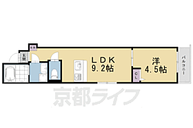 京都府京都市下京区松原通醒ケ井西入橘町（賃貸マンション1LDK・2階・30.10㎡） その2