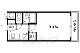 京都府京都市北区上賀茂西後藤町（賃貸マンション1K・1階・22.00㎡） その2