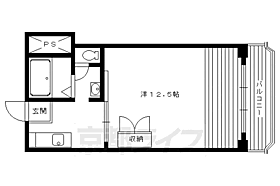 京都府京都市北区紫野南舟岡町（賃貸マンション1K・5階・30.85㎡） その2